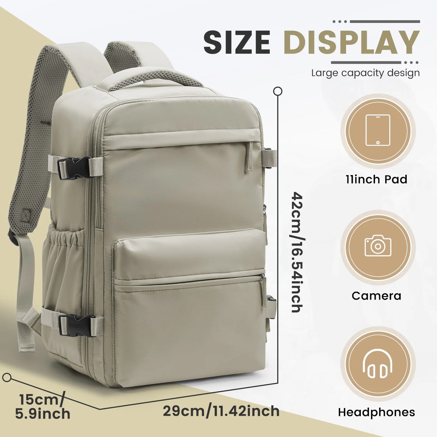 Nomi™ — VoyageAir Backpack (Pump Included)
